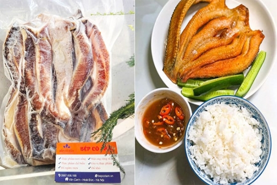 Mua khô cá lóc tại Hà Nội