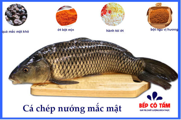 hướng dẫn làm cá chép nướng móc mật