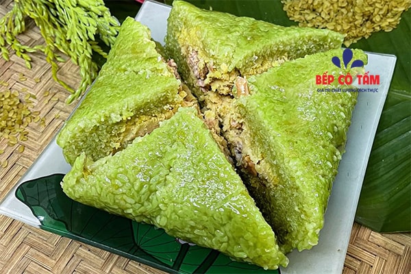Bánh chưng cốm Mễ Trì