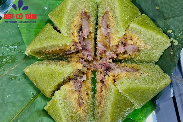 biếu tết bánh chưng cốm