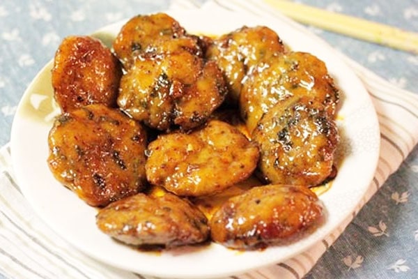 chả cá thác lác rim tiêu