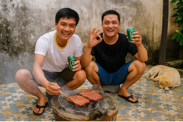 Bò một nắng Tây Nguyên