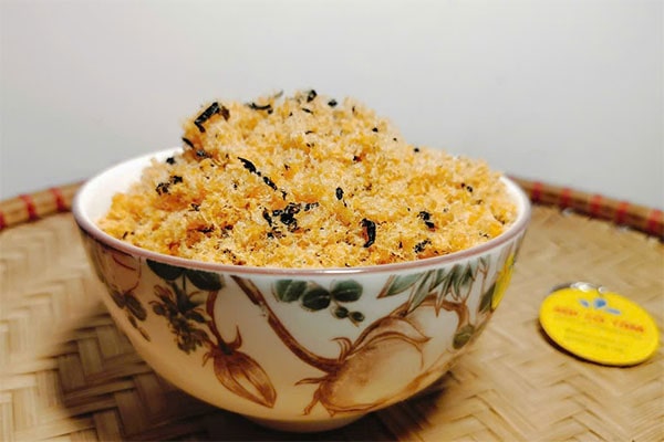 ruốc cá hồi rong biển cho bé