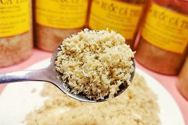 ruốc cá thu cho người già