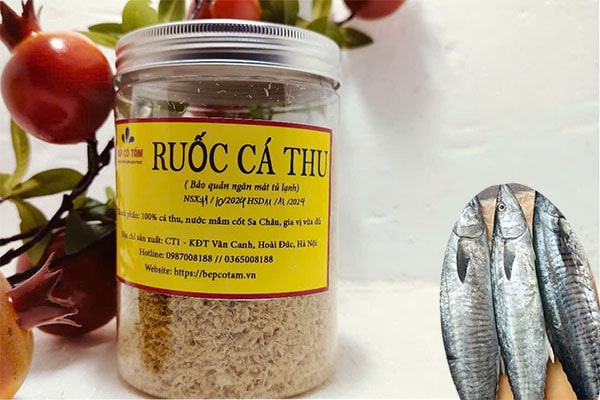 ruốc cá thu cho người lớn tuổi